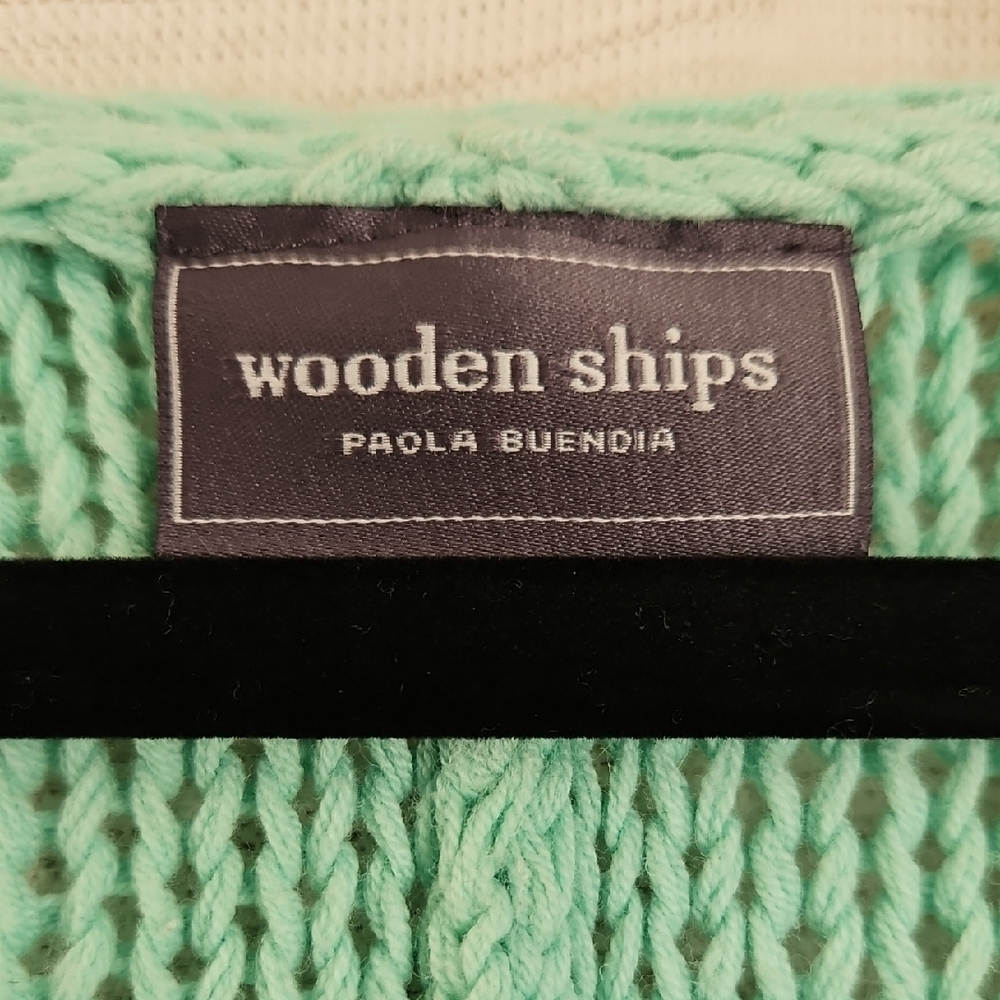 Wooden Ships Mint Knit Sweater - Picture 2 of 3